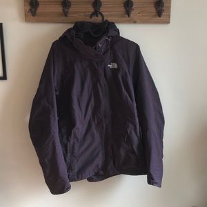 Purple Northface  Jacket
